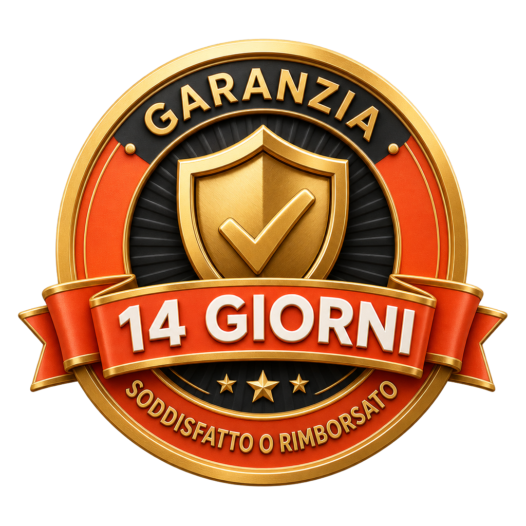 Garanzia 14 giorni — Soddisfatto o Rimborsato